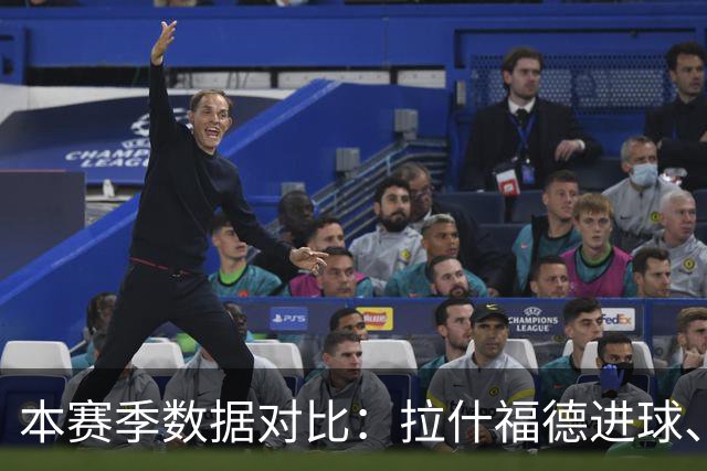 本赛季数据对比：拉什福德进球、助攻更多 戈登过人、造犯规更强